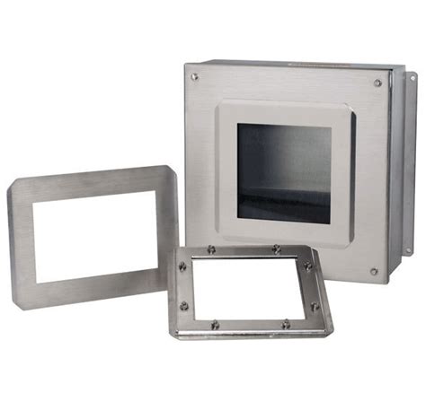 stainless steel enclosure window|stainless steel wall enclosures.